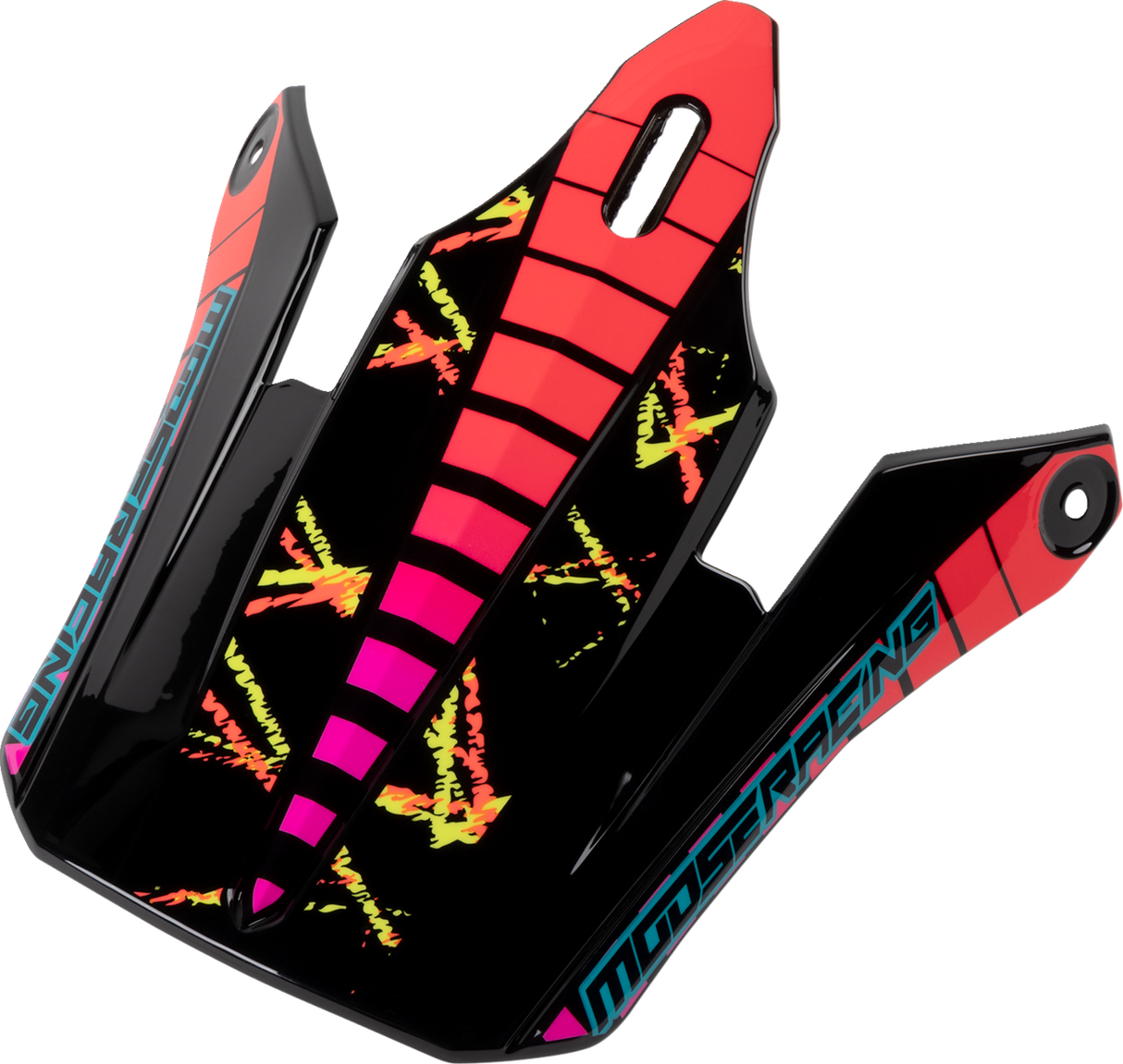 MOOSE OFFROAD Youth F.I. Peak - Vaporwave - Black/Pink 0132-1764