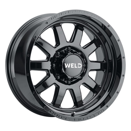 Weld Off-Road W168 20x9 Stealth Gloss Black Wheel with 6x135 and 6x139.7 Bolt Pattern