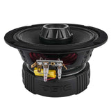 DS18 PRO-ZT6 6.5-Inch Coaxial Loudspeaker – 225 Watts RMS, 4 Ohm, Water-Resistant Mid-Range Speaker for Car Marine Marine Vehicles