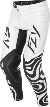 Fly Racing Evolution DST Abyss Offroad Pants White/Black US 28