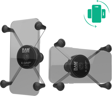 RAM Hol-UN10BRU Rotating X Grip Phone Holder for Trucks, SUVs, and Vans
