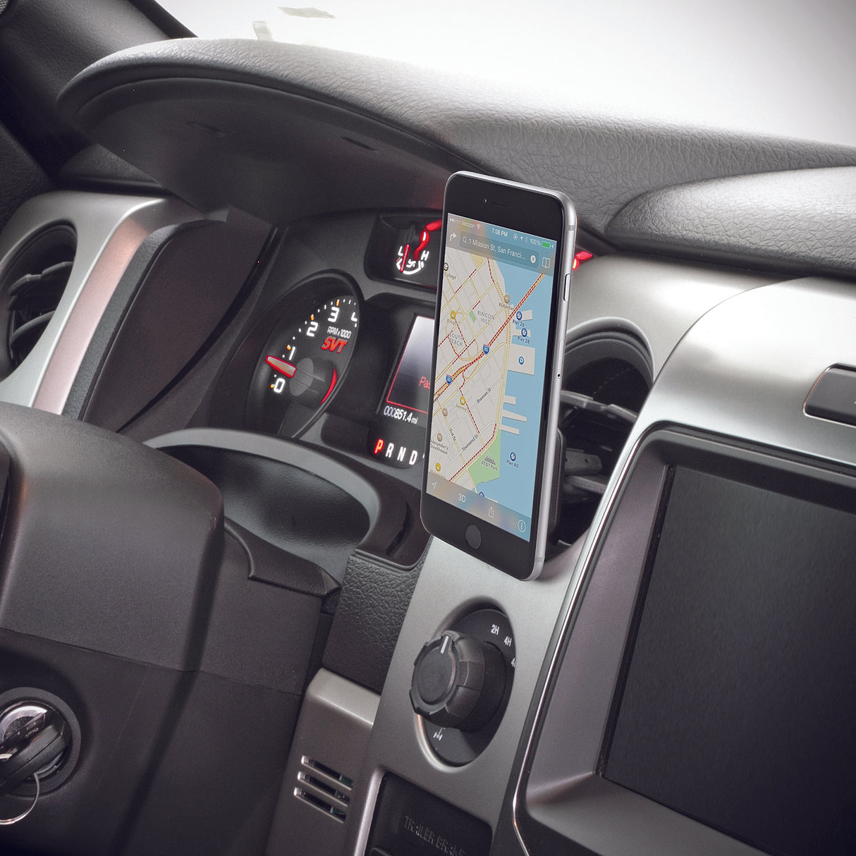 SCOSCHE MAGVM2 Magnetic Vent Mount for Mobile Devices - Universal Fit for Cars, Trucks, and SUVs