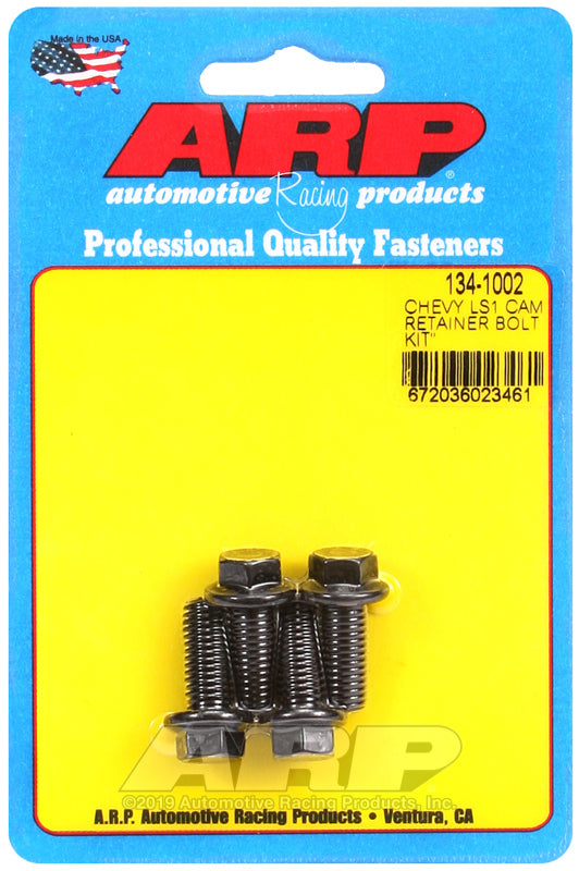 ARP LS1 Chevy Cam Retainer Bolt Kit - Engine Camshaft Component for LS1 Engines