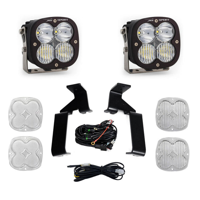 Baja Designs 21-25 Ford Raptor XL Sport A-Pillar Kit - Enhanced Lighting and Durability