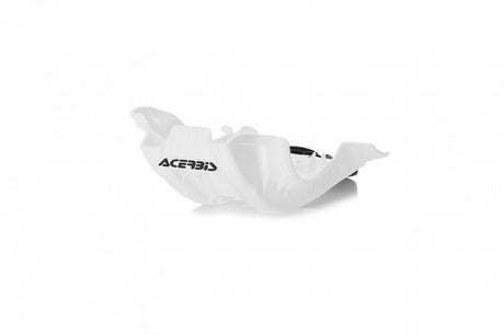 Acerbis GasGas & KTM XC-F/FX350 Skid Plate Large - White/Black | Part #2791681035 | Fits 2019-2022 KTM XC-F250/350 & 2021-2023 GasGas EX/MC Models