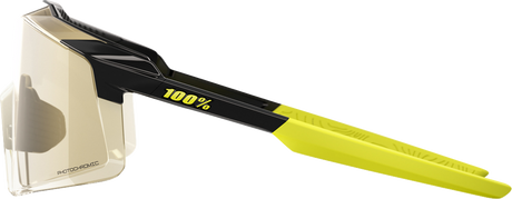 100% Aerocraft Sunglasses with Photochromic Lenses - Metallic Black - Part No. 60032-00012