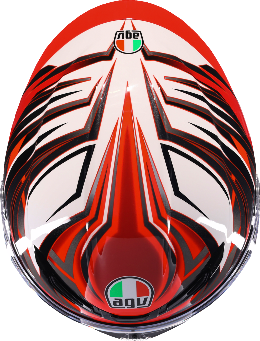 AGV K6 S Helmet Reeval in White/Red/Gray – XL Fit with Advanced Ventilation and Safety Features
