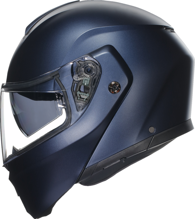 AGV Streetmodular Helmet Mono - Matte Blue for Motorcycle, Cruiser, and Touring Bikes - Small (Part #2118296002008S)