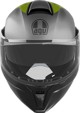 AGV Streetmodular Helmet Resia 2XL Matte Gray/Black/Yellow Fluo - Fits Motorcycle Helmets