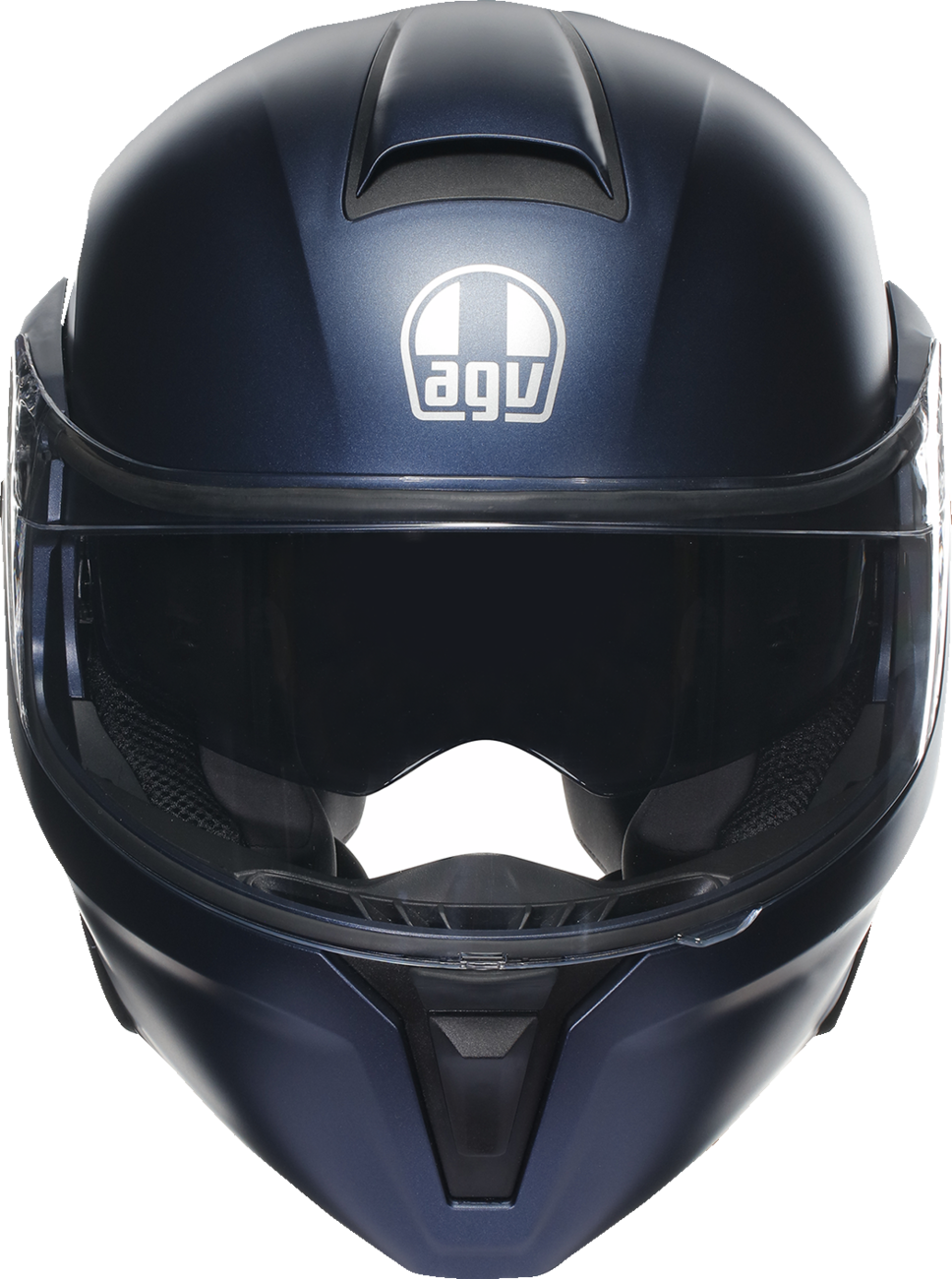 AGV Streetmodular Helmet Mono Large – Matte Blue with Pinlock® 70 MaxVision™ Visor for Street and Touring Vehicles
