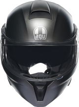 AGV Streetmodular Helmet Mono Matte Gray Small - Versatile Motorcycle Helmet with Pinlock® 70 MaxVision™ Visor and Enhanced Ventilation