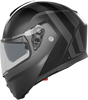 AGV Streetmodular Helmet Resia Matte Black/Gray Medium with Pinlock® 70 MaxVision™ - Fits Honda CBR1000RR, Yamaha YZF-R3, Kawasaki Ninja 400, Suzuki GSX-R600, and More