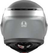 AGV Streetmodular Helmet Levico Double Light Gray XL – Motorcycle Helmet with Multi-Density EPS & Pinlock® 70 MaxVision™ for Street and Touring Vehicles