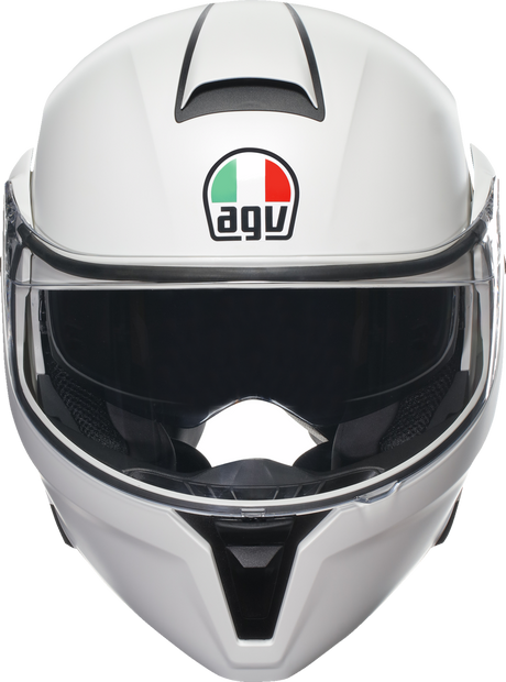 AGV Streetmodular Helmet Mono Small Matte White with Pinlock® 70 MaxVision™ - Fits Honda Civic, Toyota Corolla, Ford F-150, and more