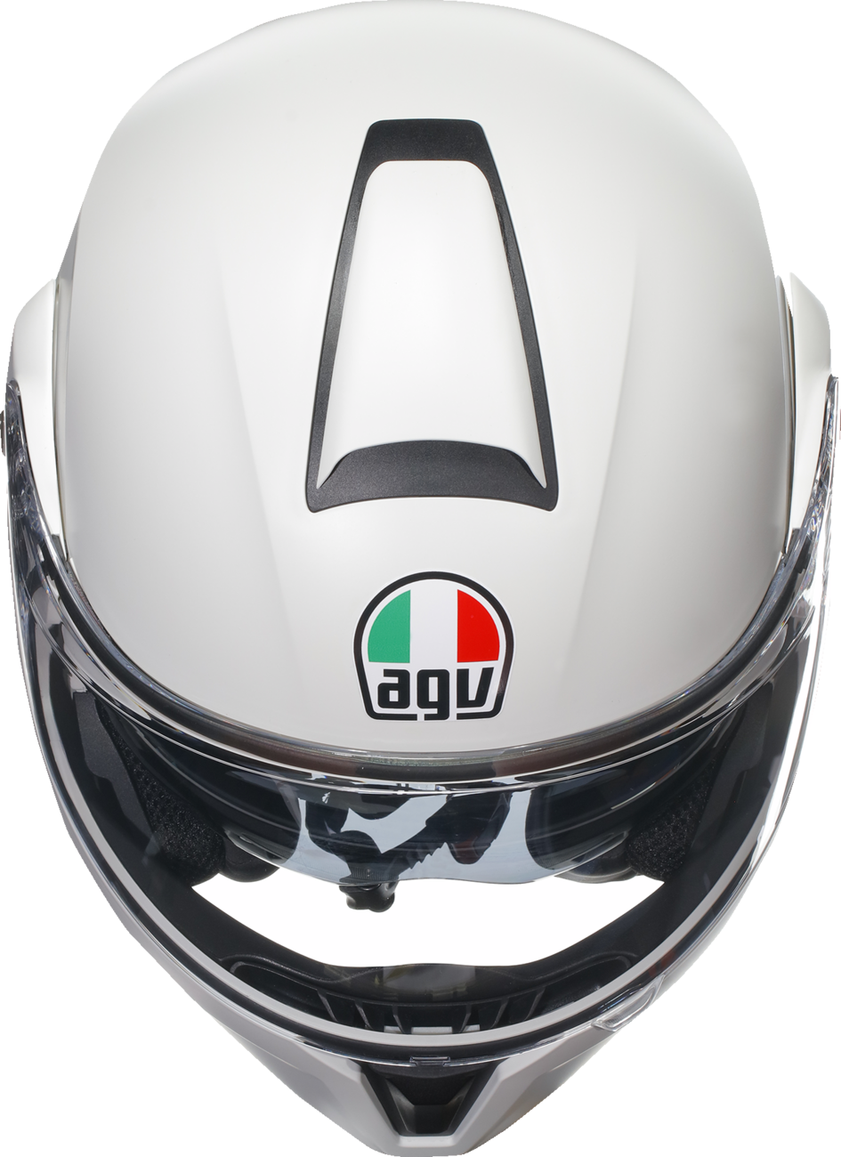 AGV Streetmodular Helmet Mono Small Matte White with Pinlock® 70 MaxVision™ - Fits Honda Civic, Toyota Corolla, Ford F-150, and more