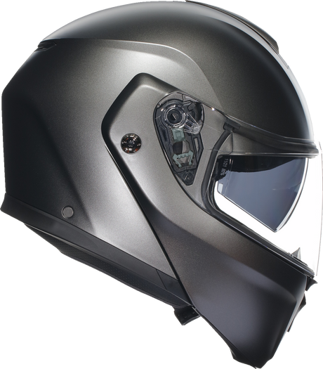 AGV Streetmodular Helmet 2XL Matte Gray - Perfect for Street Motorcycle Riders