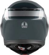 AGV Streetmodular Helmet Levico Gray/Silver XL – Motorcycle Helmet with Pinlock® 70 MaxVision™ and Multi-Density EPS