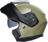 AGV Streetmodular Helmet Mono Matte Pastello Green/Black 2XL – Designed for Street and Touring Vehicles