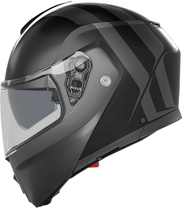 AGV Streetmodular Helmet Resia 2XL Matte Black/Gray for Motorcycle or Scooter Riders