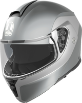 AGV Streetmodular Helmet Levico - Double Light Gray for 2XL Motorcycle Riders