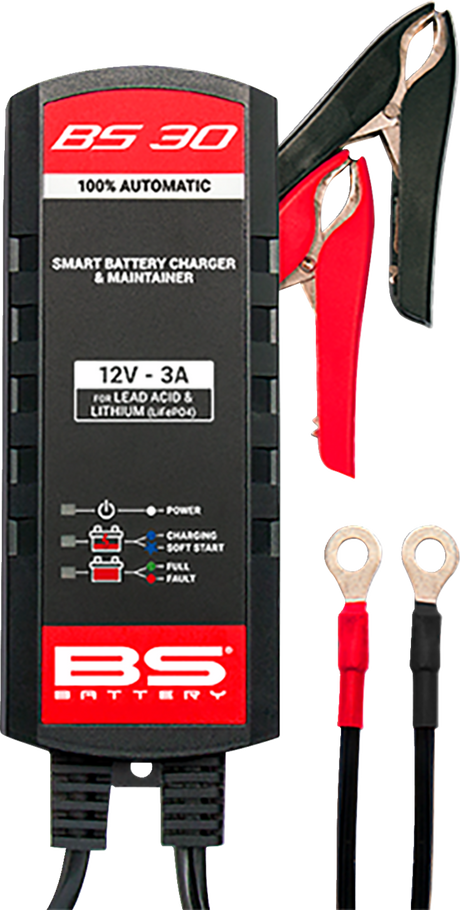 BS BATTERY Battery Charger/Maintainer - BS 30 - 12V - 3 A 700572