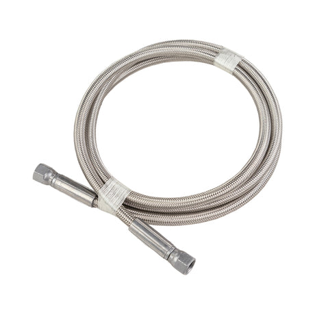 ARB Air Compressor Reinforced Stainless Steel Braided PTFE Hose - 1.5M, JIC-04 Female Flares