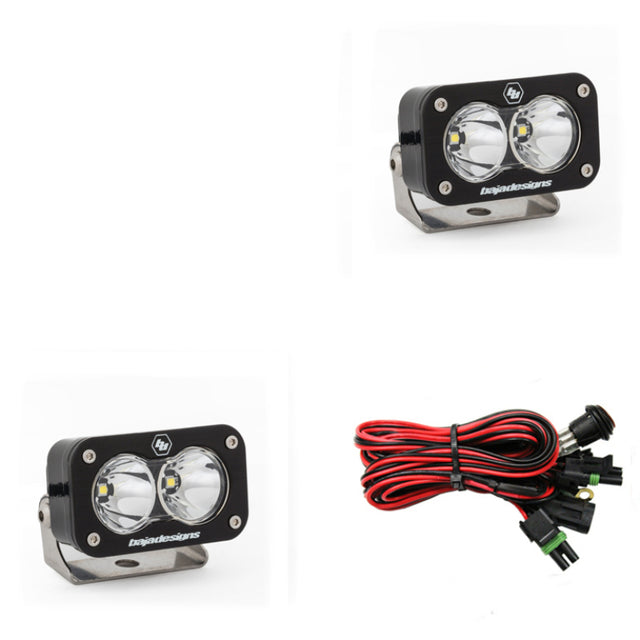 Baja Designs S2 Pro Series LED Light Pods Pair with Work/Scene Pattern - Part 487806