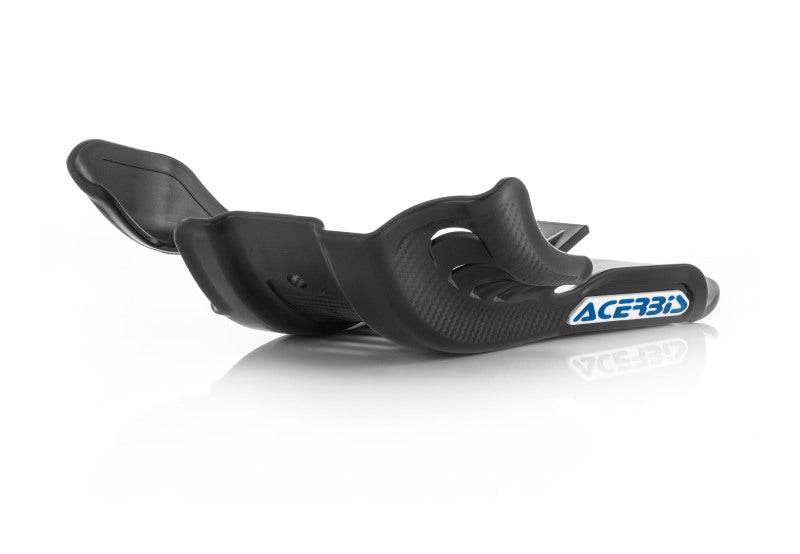 Acerbis 2449710001 Black Skid Plate for Yamaha YZ250, YZ250X, and Fantic XX250 (2012-2024)