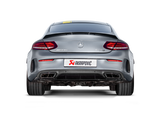 Akrapovic Evolution Line Cat-Back Exhaust System for 2016-2017 Mercedes-Benz C63 AMG Coupe with Titanium and Carbon Tips