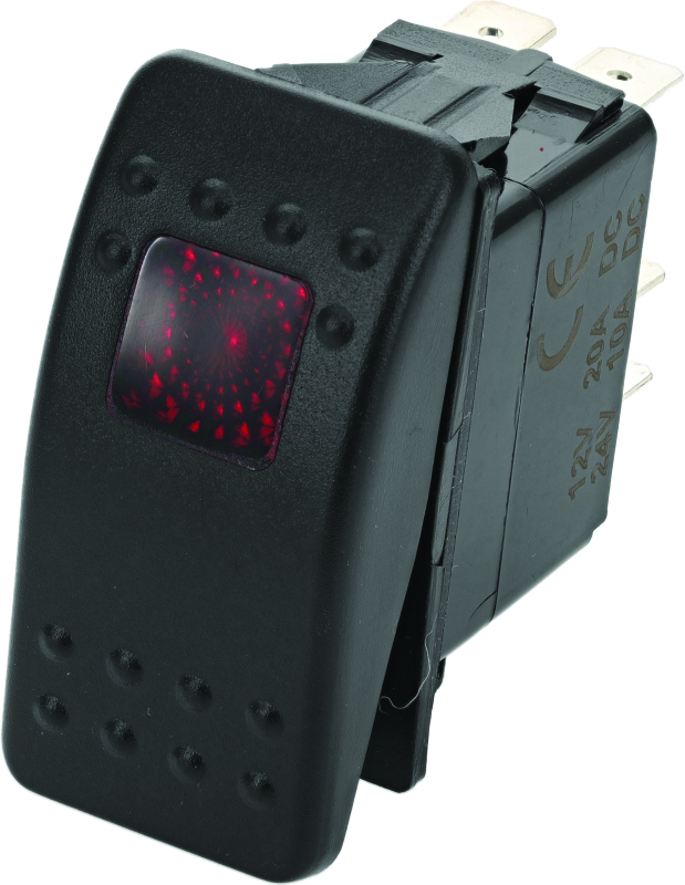 DragonFire Racing Lighted On/Off Rocker Switch with LED Backlight – Model 520982