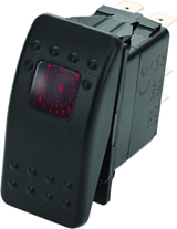 DragonFire Racing Lighted On/Off Rocker Switch with LED Backlight – Model 520982