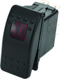 DragonFire Racing Lighted On/Off Rocker Switch with LED Backlight – Model 520982