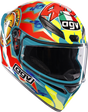 AGV K1 S Rossi Mugello 1999 Motorcycle Helmet – Medium Fit for Street and Track Use