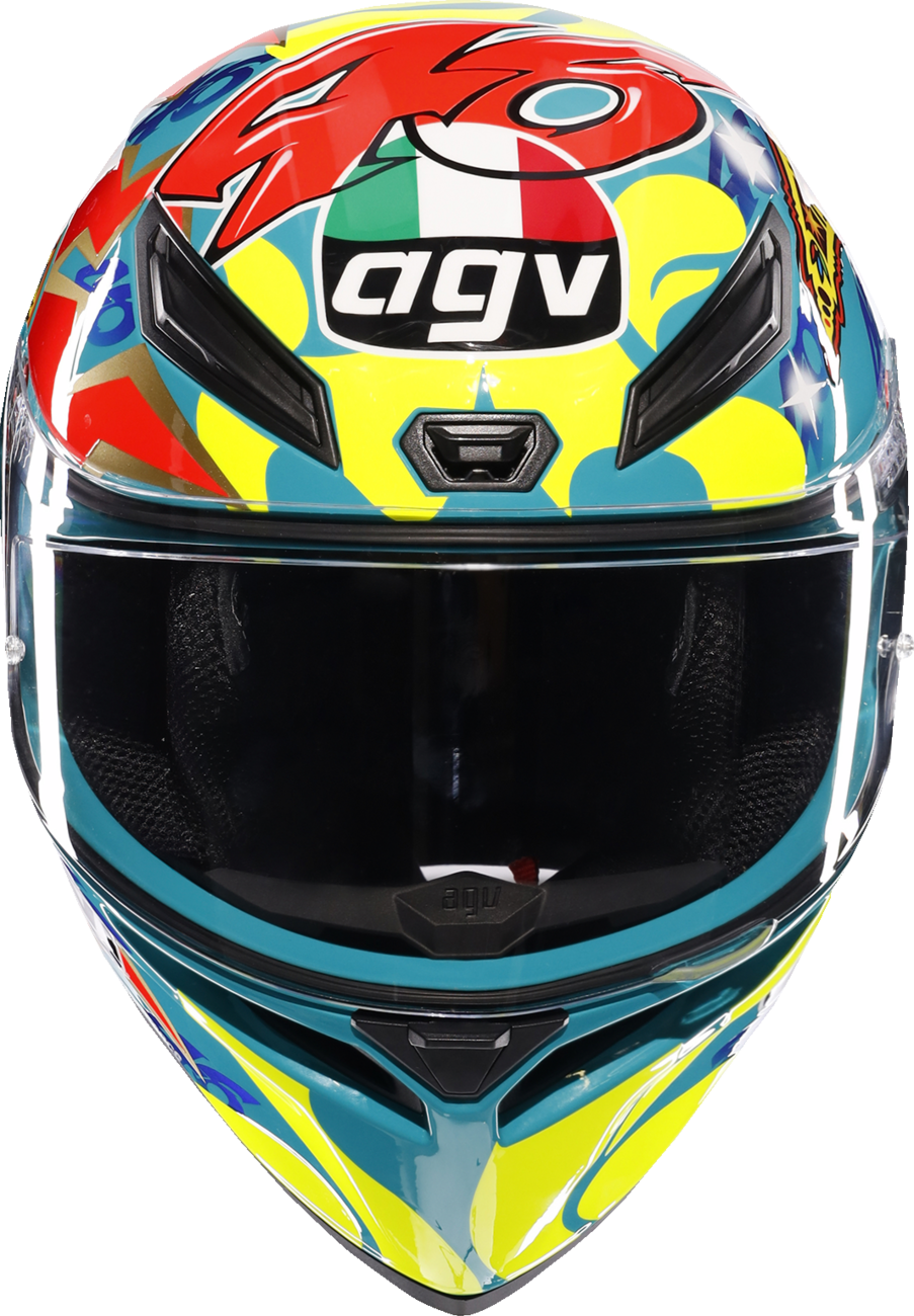 AGV K1 S Rossi Mugello 1999 Motorcycle Helmet – Medium Fit for Street and Track Use