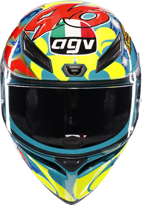 AGV K1 S Rossi Mugello 1999 Motorcycle Helmet – Medium Fit for Street and Track Use