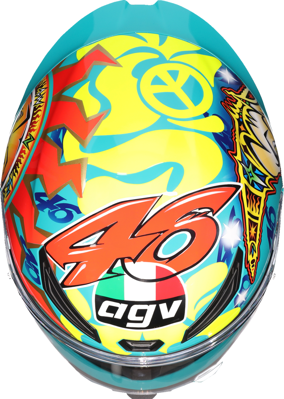 AGV K1 S Rossi Mugello 1999 Motorcycle Helmet – Medium Fit for Street and Track Use