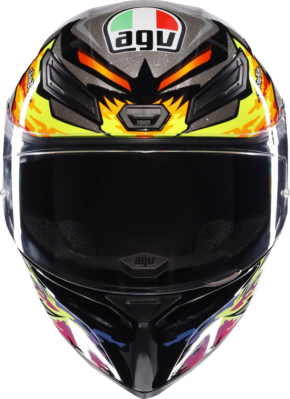 AGV K1 S Bezzecchi 2023 Motorcycle Helmet - Medium (Part 2118394003-039-M) for Sport and Street Bikes