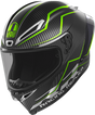 AGV Pista GP RR Performante Carbon/Lime Helmet for Motorcycle Racing - Large (Part Number 2118356002-018-L)