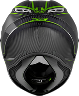 AGV Pista GP RR Performante Carbon/Lime Helmet - XL for Motorcycle Racing