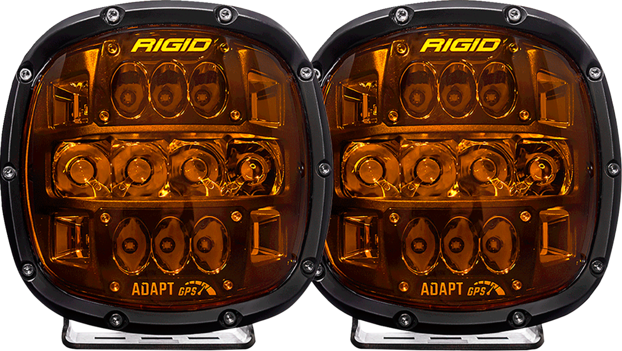 RIGID INDUSTRIES Adapt XP LED Light - Amber Lens - Pair 300515