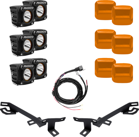 RIGID INDUSTRIES Revolve Headlight Kit - Can-Am 41637