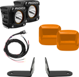 RIGID INDUSTRIES A-Pillar Light Kit - RZR 41673