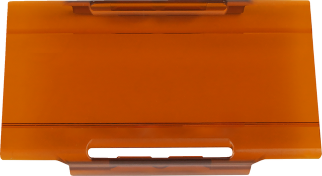 RIGID INDUSTRIES Light Cover - E Series - 6" - Amber 106993