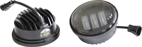 PATHFINDER HDPL2B 4.5-Inch LED Passing Lamps with Horizontal Flat Beam Pattern for Jeep, Truck, and SUV