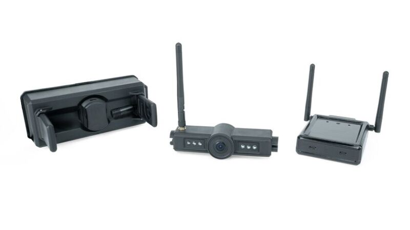 Air Lift Towtal View HD Camera with Versatile Mounts for Automotive and Trailer Backup