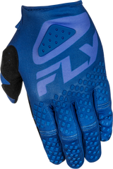 Fly Racing Kinetic Sym Gloves for Motorcycle and ATV - Ultramarine/Dark Blue, Medium