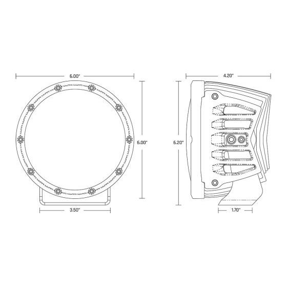 360-Series Laser Light Pods (Pair) | Rigid Industries