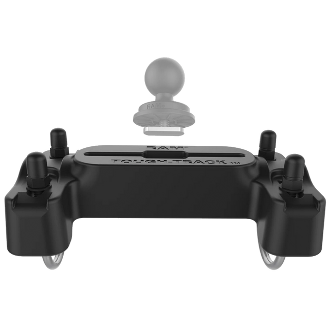 RAM Tough Track 4-Inch to 2-Inch Bar Adapter (Part Number RAP-TRACK-B7HU) for Select Vehicles