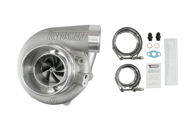 Turbosmart TS-2-6466B-VB082E Water Cooled Turbocharger with V-Band Inlet/Outlet and External Wastegate
