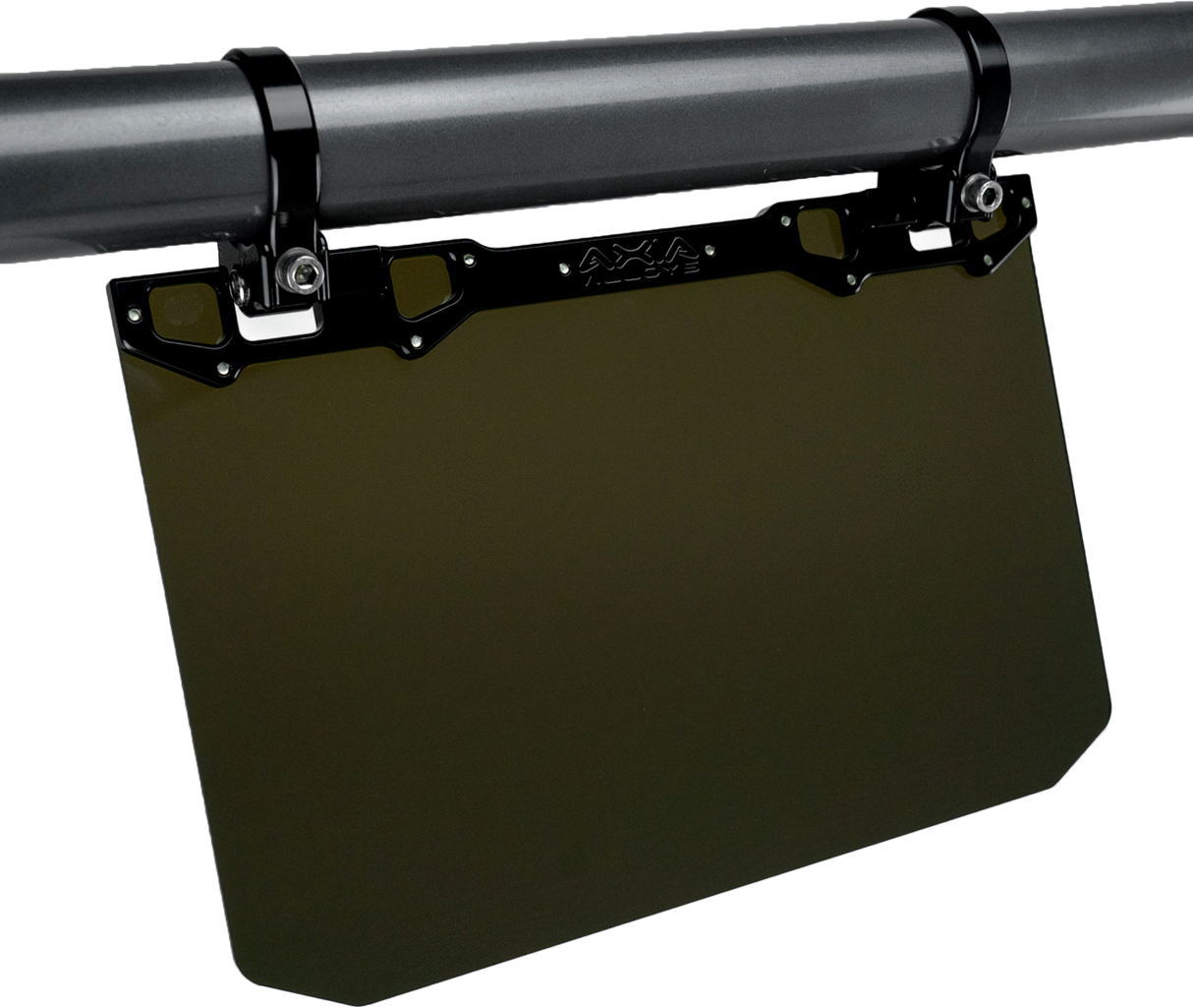 AXIA MODNDSVT-BK 12 x 8 Narrow Mount Sun Visor with Tinted Shield for Off-Road Vehicles